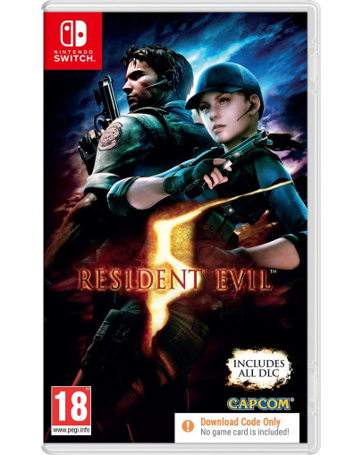 Resident Evil 5 - koda v škatlici (SWITCH)