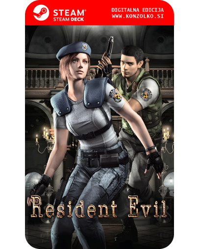 Resident Evil - Steam koda brez škatlice (WINDOWS PC | STEAM DECK)