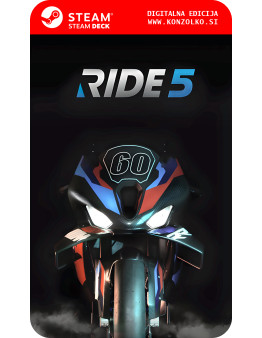 Ride 5 - Steam koda brez škatlice (WINDOWS PC | STEAM DECK)