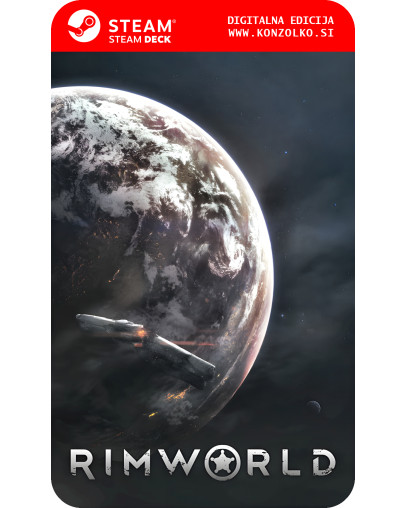RimWorld - Steam koda brez škatlice (WINDOWS PC | STEAM DECK)