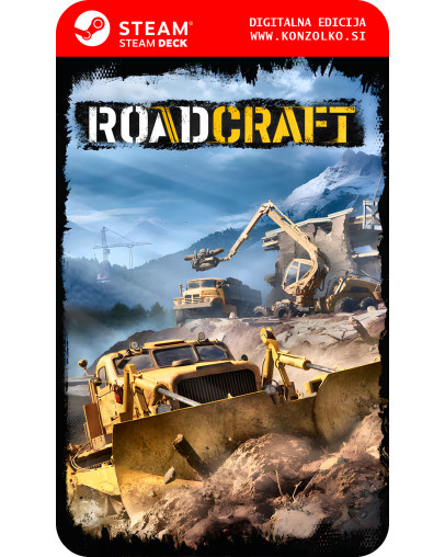 RoadCraft - Steam koda brez škatlice (WINDOWS PC | STEAM DECK)