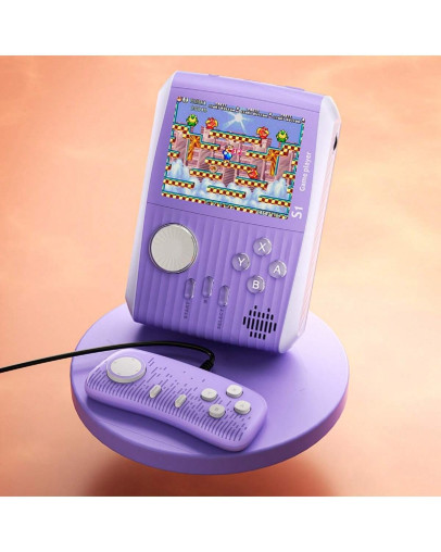 Ročna igralna konzola RetroPlay vijolične barve s 666 igrami Ročna igralna konzola RetroPlay vijolične barve s 666 igrami