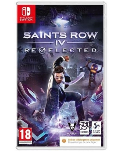 Saints Row 4 Re-Elected - koda v škatlici (SWITCH) Saints Row 4 Re-Elected - koda v škatlici (SWITCH)