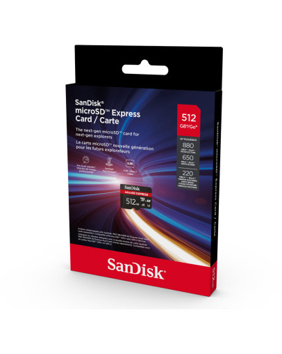 Sandisk MicroSD Express 512GB spominska kartica za Nintendo Switch 2