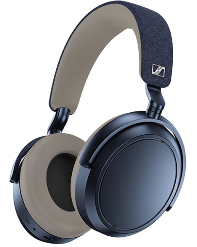 Sennheiser Momentum 4 brezžične slušalke denim modre barve