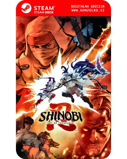 Shinobi Art of Vengeance - Steam koda brez škatlice (WINDOWS PC | STEAM DECK)