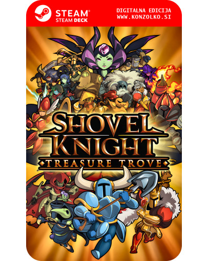 Shovel Knight Treasure Trove - Steam koda brez škatlice (WINDOWS PC | STEAM DECK)