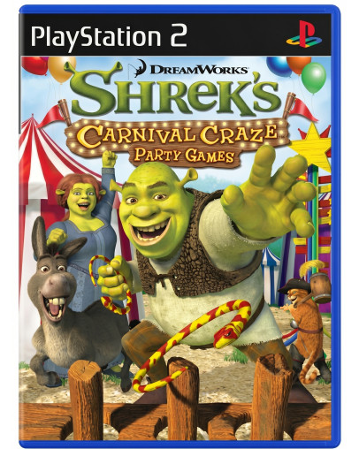 Shreks Carnival Craze Party Games (PS2) - rabljeno