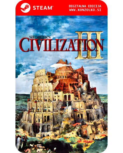 Sid Meiers Civilization III Complete - Steam koda brez škatlice (WINDOWS PC)