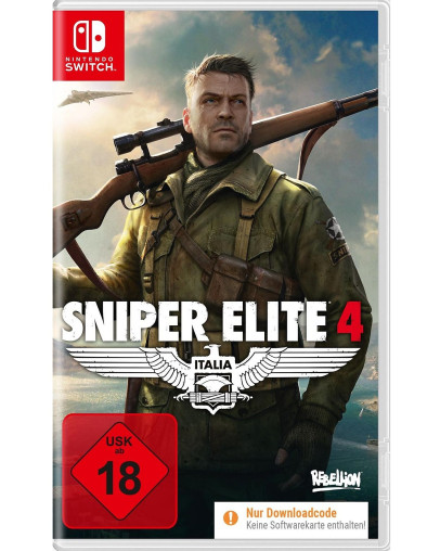 Sniper Elite 4 - koda v škatlici (SWITCH)