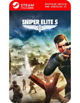 Sniper Elite 5 - Steam koda brez škatlice (WINDOWS PC | STEAM DECK)