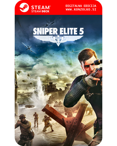Sniper Elite 5 - Steam koda brez škatlice (WINDOWS PC | STEAM DECK)