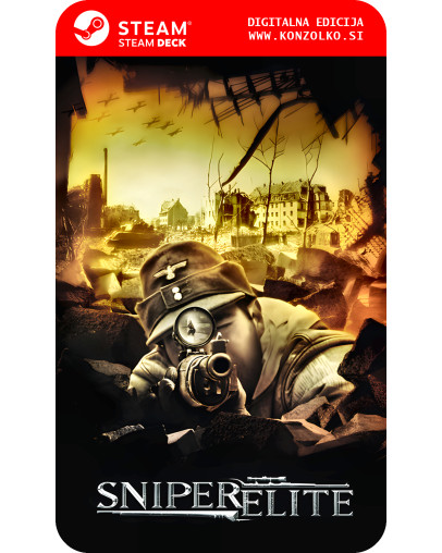Sniper Elite - Steam koda brez škatlice (WINDOWS PC | STEAM DECK)