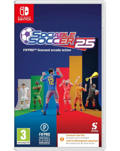 Sociable Soccer 2025 - koda v škatlici (SWITCH)