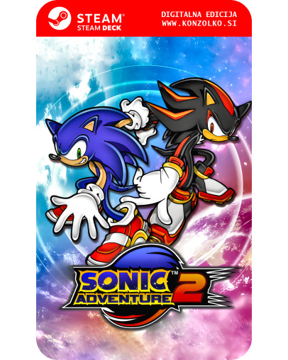 Sonic Adventure 2 - Steam koda brez škatlice (WINDOWS PC | STEAM DECK)