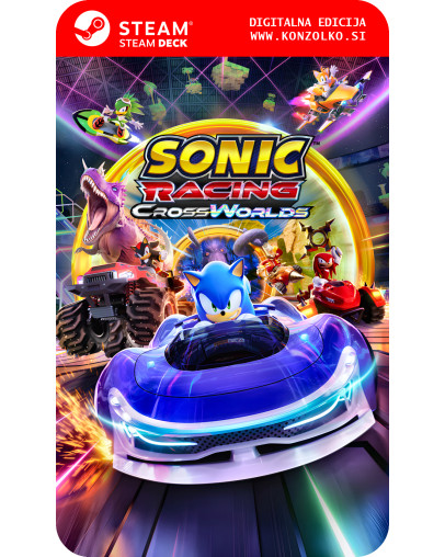 Sonic Racing CrossWorlds - Steam koda brez škatlice (WINDOWS PC | STEAM DECK)