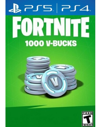Fortnite 1000 V-Bucks za PlayStation 4 & 5 (brez kartončka)