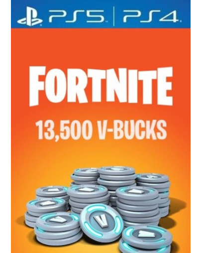 Fortnite 13500 V-Bucks za PlayStation 4 & 5 (brez kartončka)