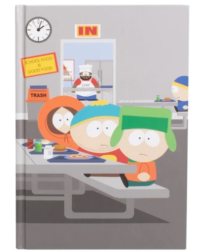 South Park premium beležka A5 120 strani Blue Sky