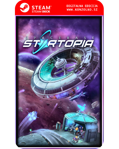 Spacebase Startopia - Steam koda brez škatlice (WINDOWS PC | STEAM DECK)