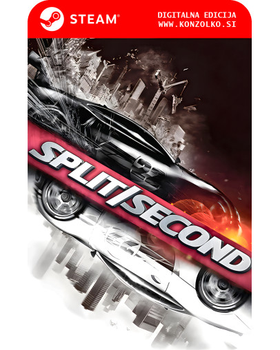 Split Second - Steam koda brez škatlice (WINDOWS PC)