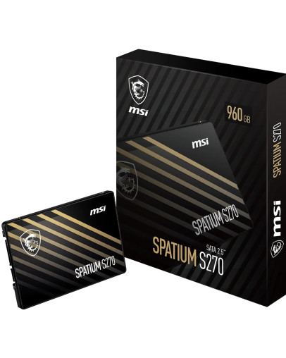 SSD SATA trdi disk 960GB Msi Spatium S270 za PS4 & PS3 & PC
