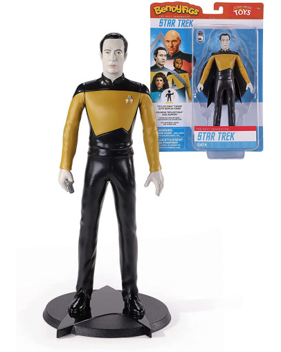 Star Trek Bendyfigs Data figurica Noble Collection
