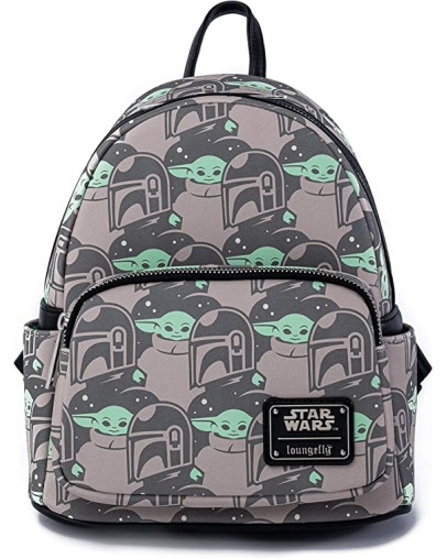 Star Wars The Child mini nahrbtnik z vzorcem čez celotno površino Loungefly