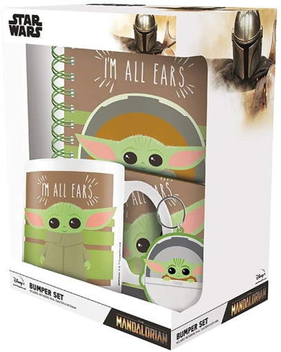 Star Wars The Mandalorian Im all ears darilni set Pyramid