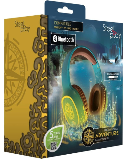 Steelplay Adventure brezžične igralne slušalke za Switch