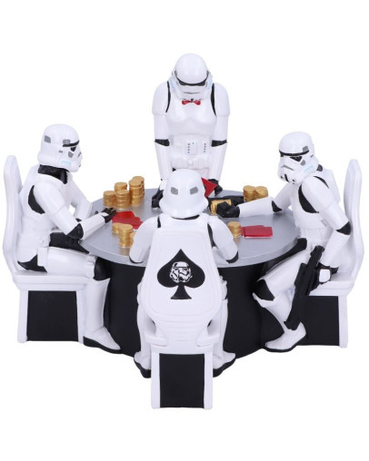 Stormtrooper Poker Face figura Nemesis Now