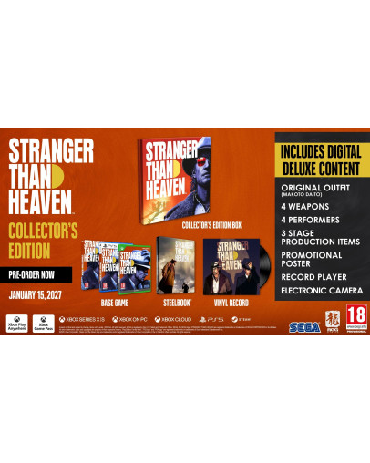 Stranger Than Heaven Collectors Edition (XBOX SERIES X)