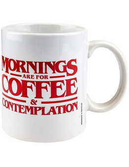 Stranger Things Coffee and Contemplation skodelica Pyramid