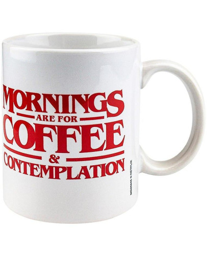 Stranger Things Coffee and Contemplation skodelica Pyramid
