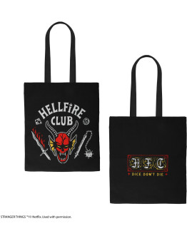 Stranger Things Hellfire Club platnena torba Cinereplicas