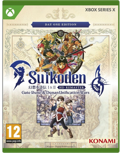 Suikoden 1 & 2 HD Remaster Gate Rune & Dunan Unification Wars Day One Edition (XBOX SERIES X)