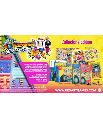 Super Bomberman Collection Collectors Edition (PS5)