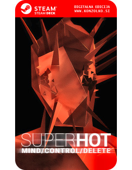Superhot Mind Control Delete - Steam koda brez škatlice (WINDOWS PC | STEAM DECK)