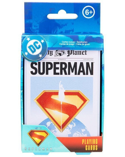Superman igralne karte Paladone