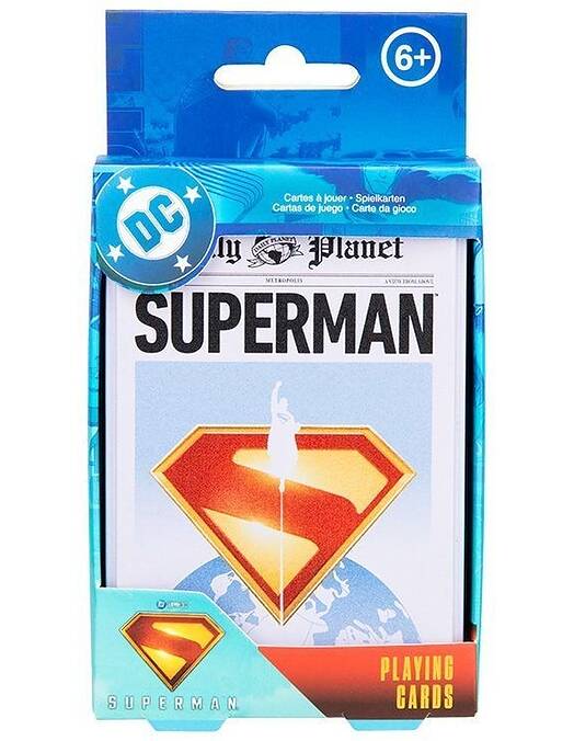 Superman igralne karte Paladone