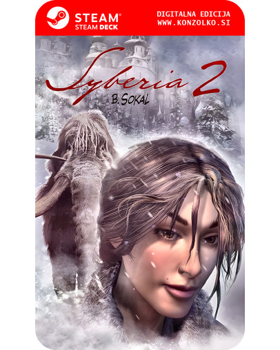 Syberia 2 - Steam koda brez škatlice (WINDOWS PC | STEAM DECK)