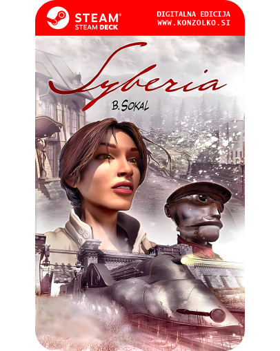 Syberia - Steam koda brez škatlice (WINDOWS PC | STEAM DECK)