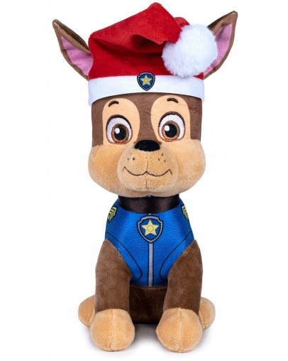 Tačke na patrulji Chase Božični 27 cm plišasta igrača Tačke na patrulji Chase Božični 27 cm plišasta igrača