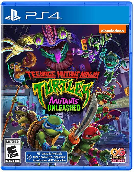 Teenage Mutant Ninja Turtles Mutants Unleashed (PS4)