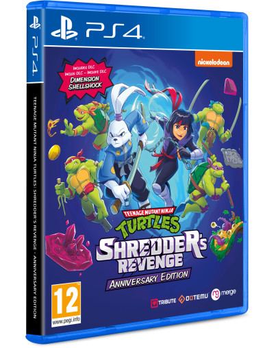 Teenage Mutant Ninja Turtles Shredders Revenge Anniversary Edition (PS4) - rabljeno
