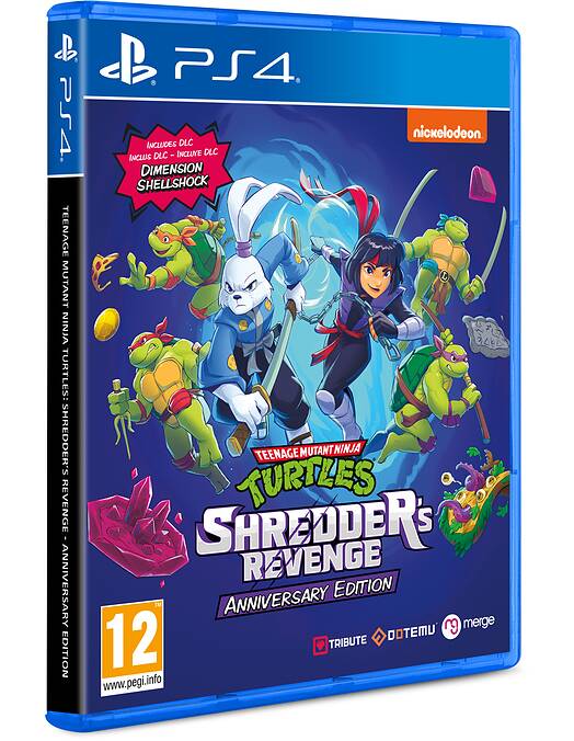 Teenage Mutant Ninja Turtles Shredders Revenge Anniversary Edition (PS4)