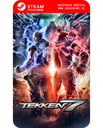 Tekken 7 - Steam koda brez škatlice (WINDOWS PC | STEAM DECK)