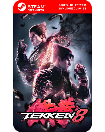 Tekken 8 - Steam koda brez škatlice (WINDOWS PC | STEAM DECK)