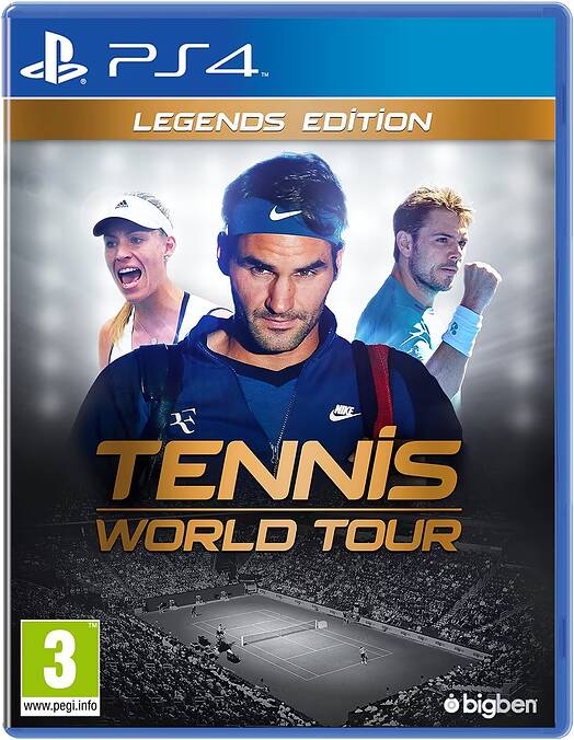 Tennis World Tour Legends Edition (PS4)