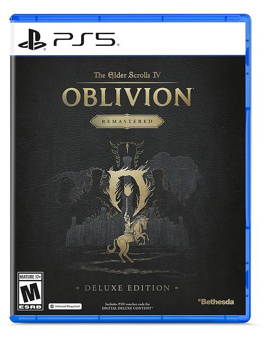 The Elder Scrolls 4 Oblivion Remastered Deluxe Edition (PS5)